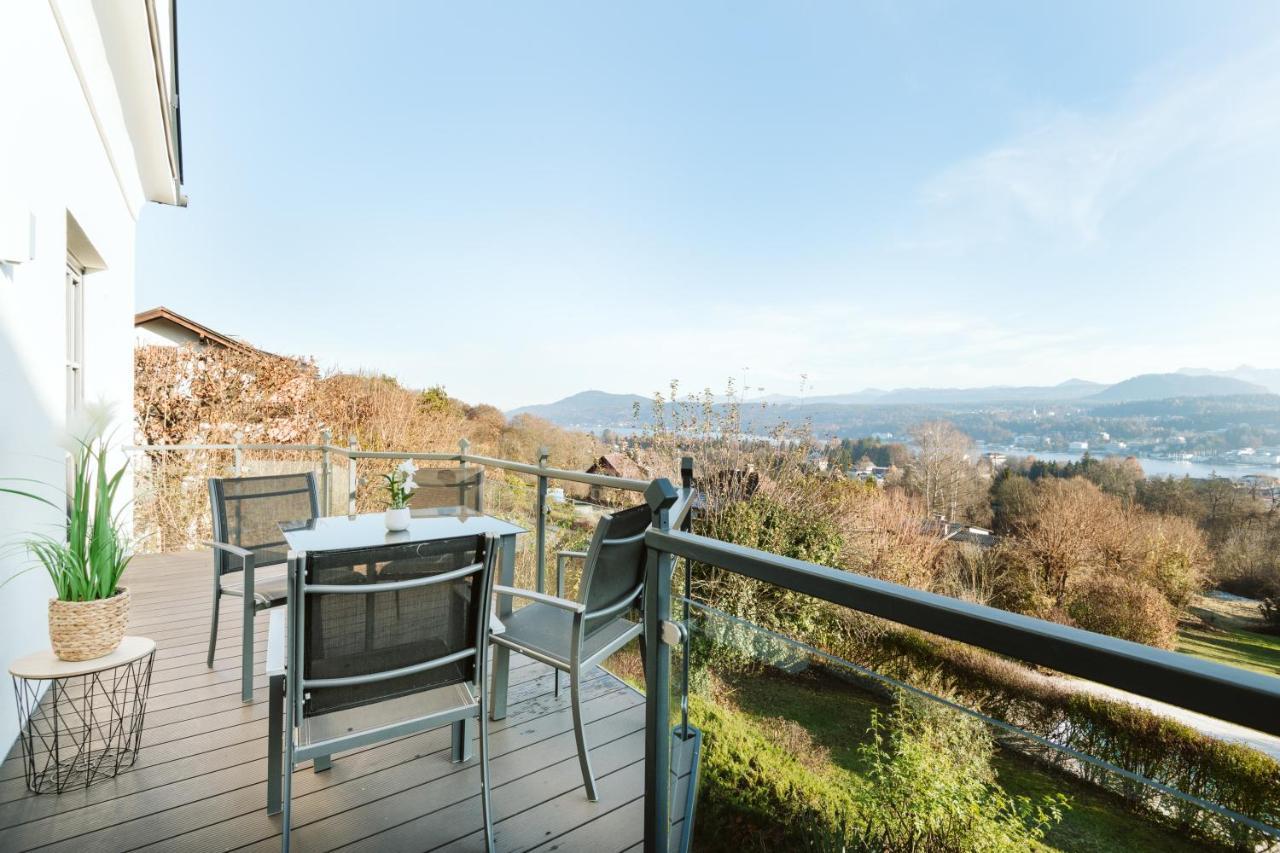 Haus Aussicht - Ferienwohnungen Velden Velden am Wörthersee Buitenkant foto