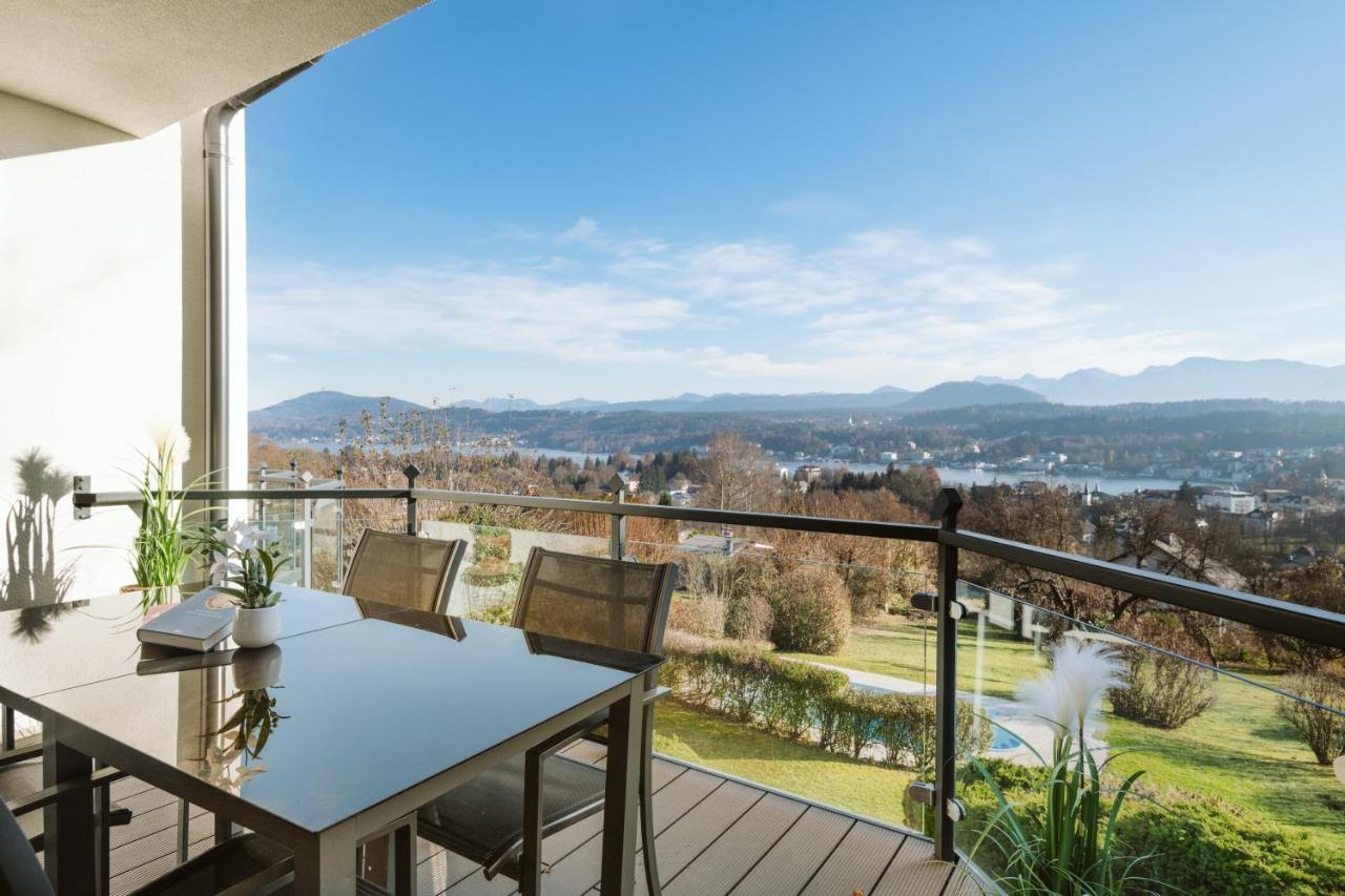 Haus Aussicht - Ferienwohnungen Velden Velden am Wörthersee Buitenkant foto