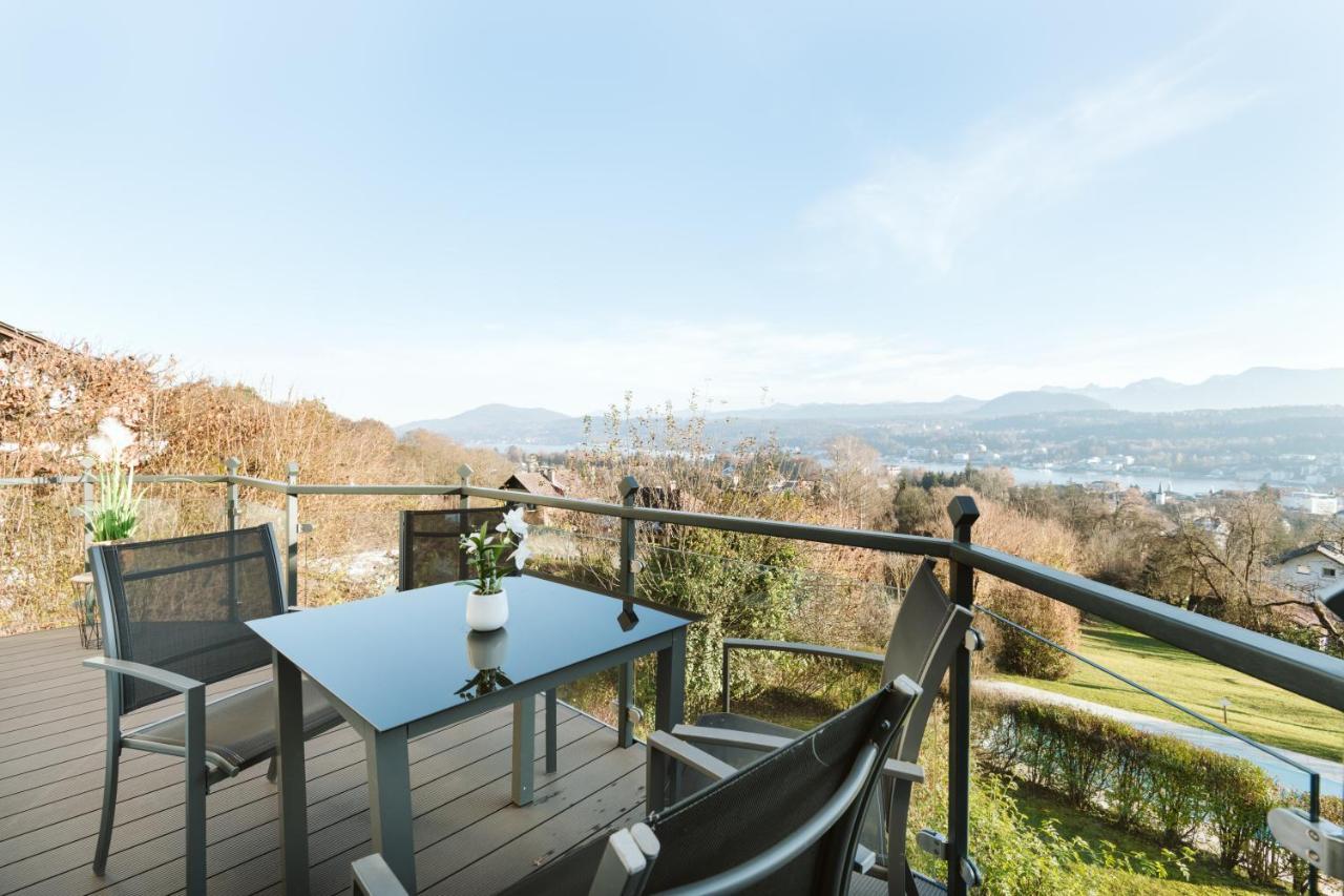 Haus Aussicht - Ferienwohnungen Velden Velden am Wörthersee Buitenkant foto