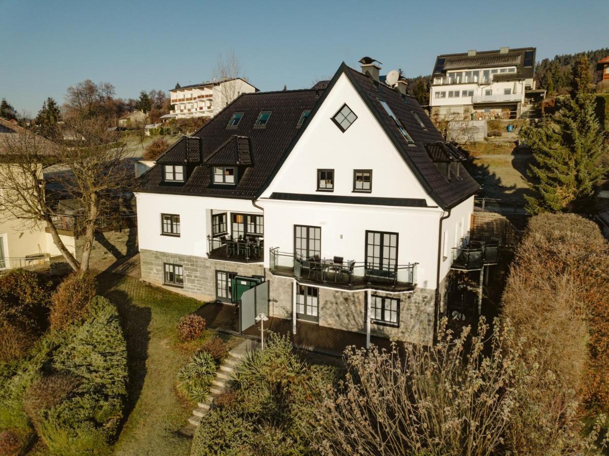 Haus Aussicht - Ferienwohnungen Velden Velden am Wörthersee Buitenkant foto