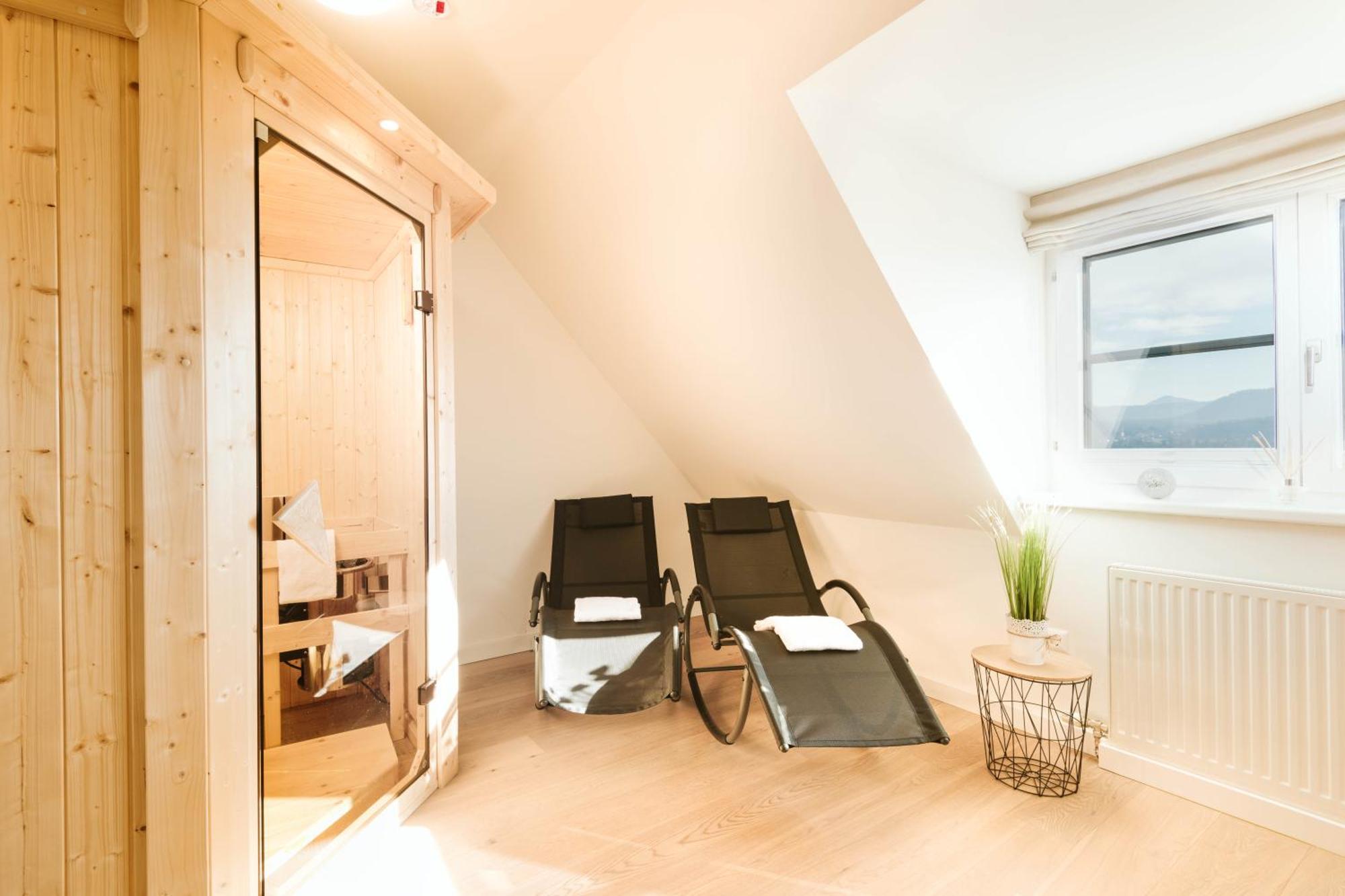 Haus Aussicht - Ferienwohnungen Velden Velden am Wörthersee Kamer foto
